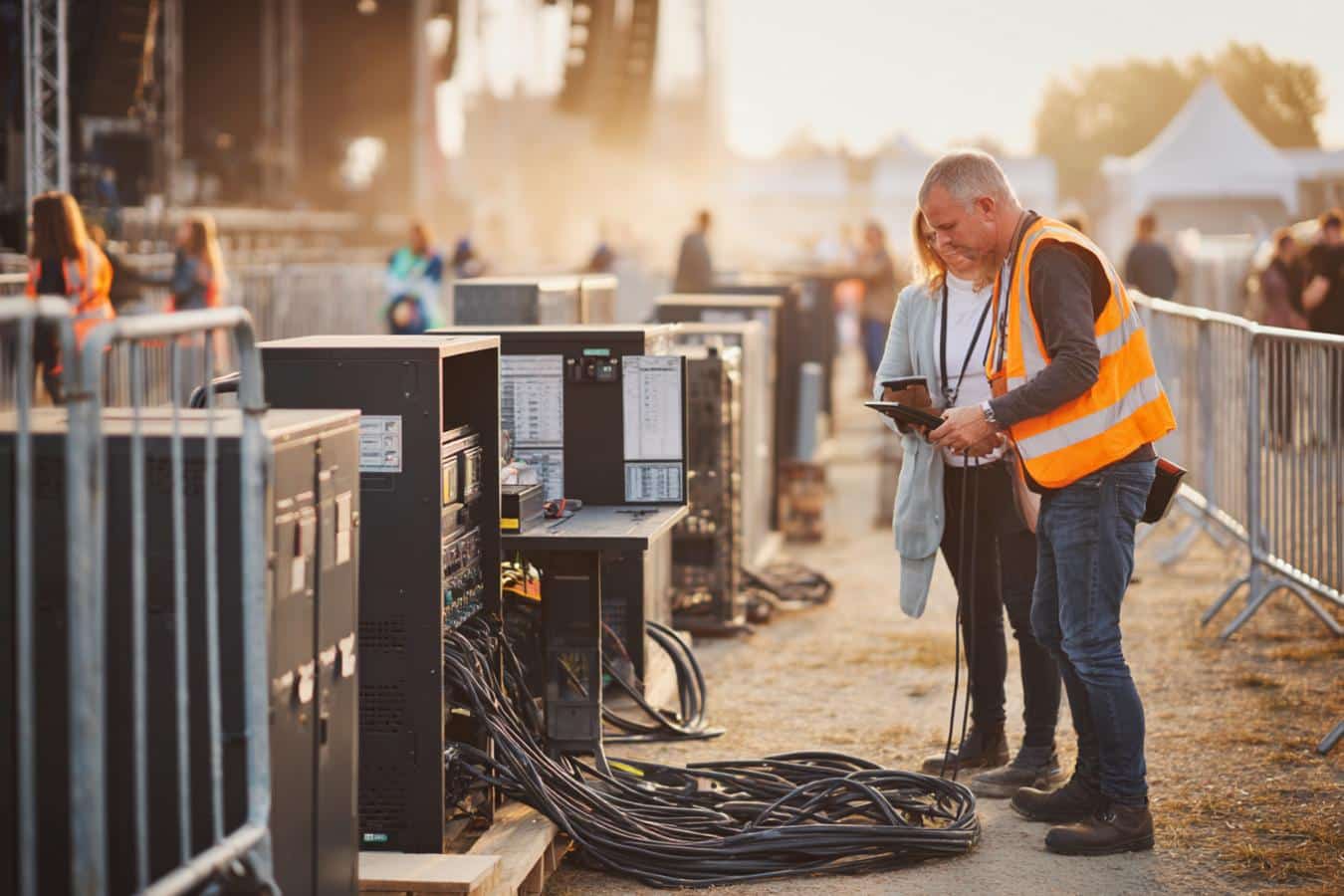 groupe technique controle alimentation evenement